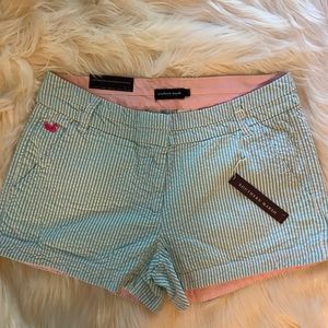 NWT Southern Marsh “Brighton” seersucker shorts